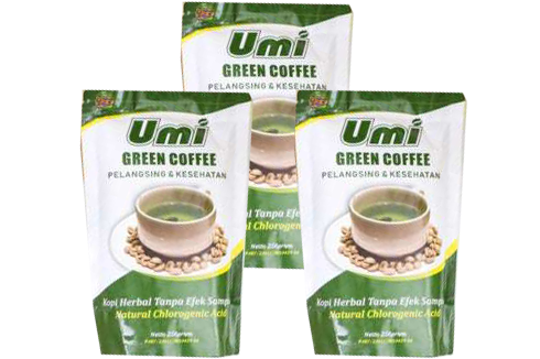 harga kopi hijau umi green coffee