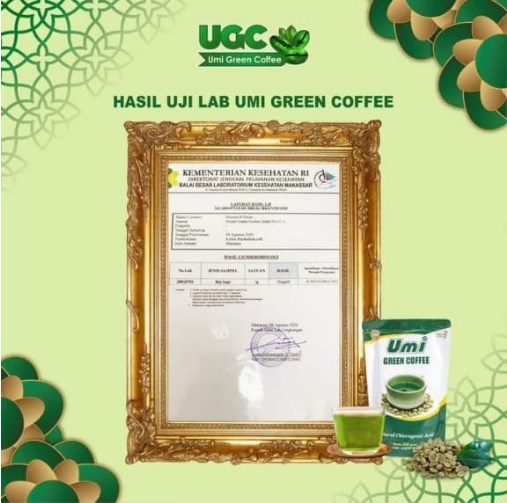 hasil uji lab umi green coffee